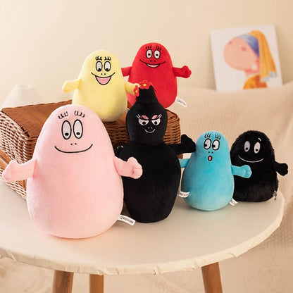 Cartoon Barbapapa Plush Toys Soft Stuffed Dolls For Baby Kids Comfort Soft Gift Toys Home Decora Girls Children Birthday Gifts