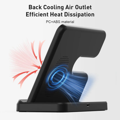 3 in 1 Wireless Charger Stand for Samsung Galaxy S23 S22 21 Ultra S20 30W Fast Charging Dock Station Watch 6 /5 Holder Buds2 Pro