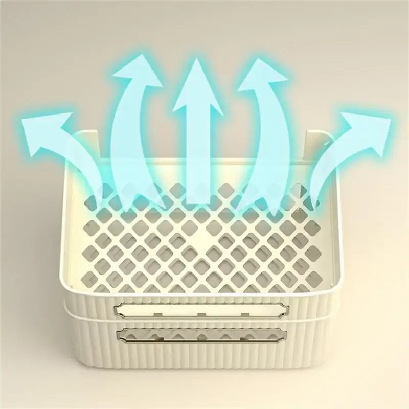 Household Storage Box Socket Multifunctional Space Saving Miscellaneous Storage Organizer Router Storage Rack Storage Box