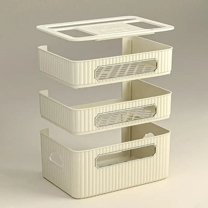 Household Storage Box Socket Multifunctional Space Saving Miscellaneous Storage Organizer Router Storage Rack Storage Box