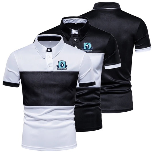Men Polo Shirt Short Sleeve New Clothing Summer Streetwear Casual Fashion Tops