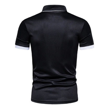 Men Polo Shirt Short Sleeve New Clothing Summer Streetwear Casual Fashion Tops