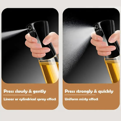200/300/500ml Oil Sprayer for Cooking Kitchen Oils Spray Dispenser Bottle for Olive Oil Air Fryer BBQ Salad Baking Kitchen Tool