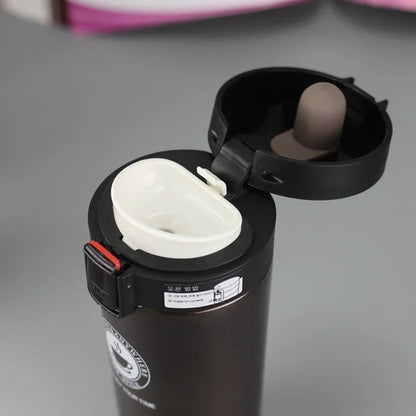 HOT Premium Travel Coffee Mug Stainless Steel Thermos Tumbler Cups Vacuum Flask thermo Water Bottle Tea Mug Thermocup