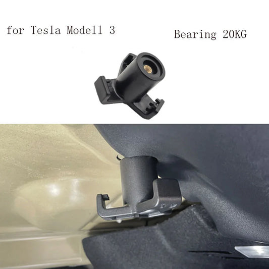 Auto Zubehör Für Tesla Modell 3 Stamm Einkaufstüte Haken 2021 Upgrade-Version
