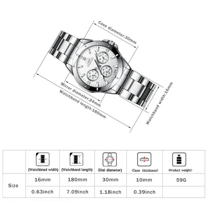 CHENXI Watches Women‘s Fashion Luxury All Stainless Steel High Quality Rhinestone Ladies Quartz Wristwatches for Women