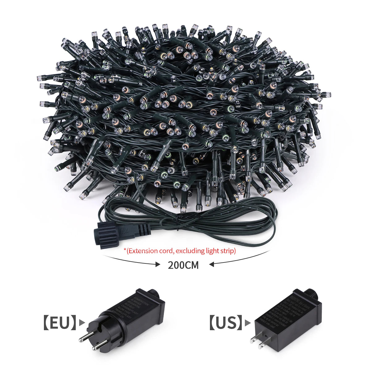 50-100 M dekorative Lichterkette