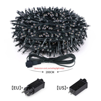 50-100 M dekorative Lichterkette