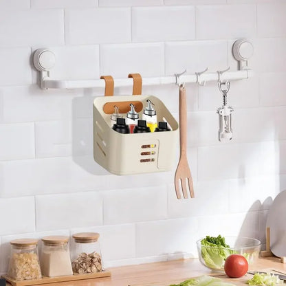 Wall Hanging Shower Toiletries Hanging Basket Bathroom Plastic Makeup Organizer Bathroom Toilet Drainer Bucket Storage Holder