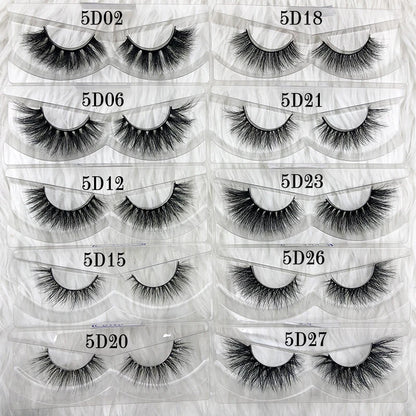Mikiwi Thick Long 5D mink eyelashes long lasting mink lashes natural dramatic volume eyelashes extension 3d false eyelash