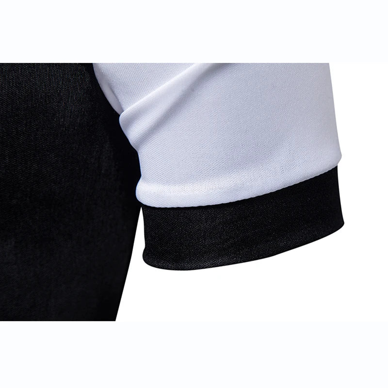 Men Polo Shirt Short Sleeve New Clothing Summer Streetwear Casual Fashion Tops